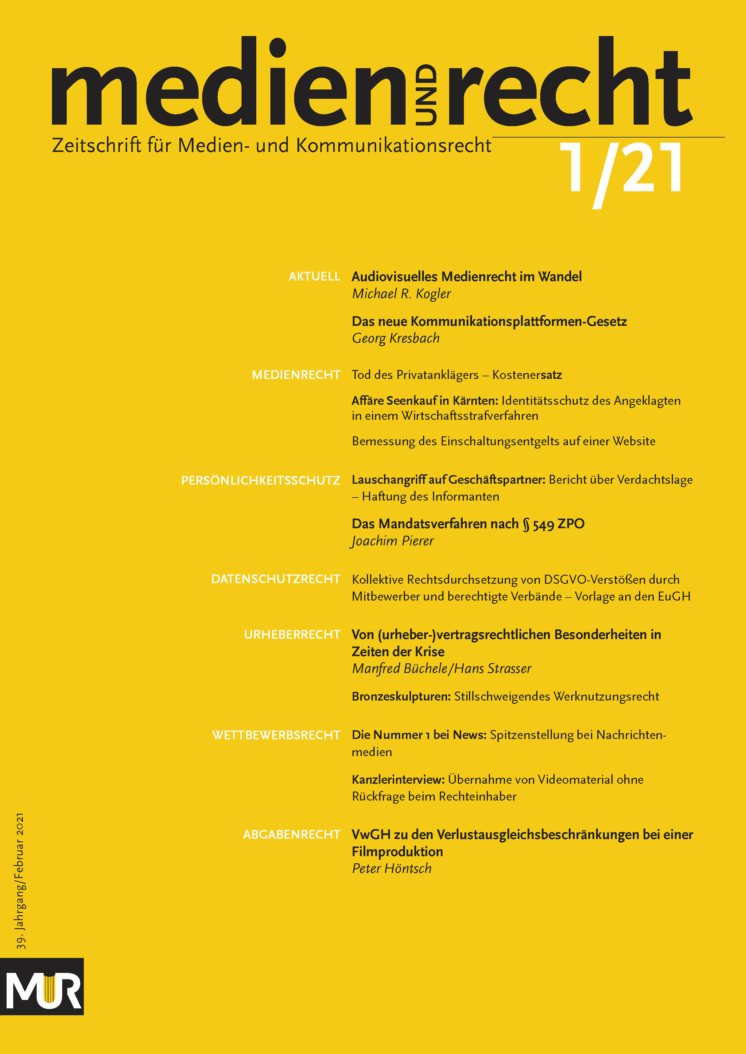 Cover MR 1-21 Cover MR 1-21