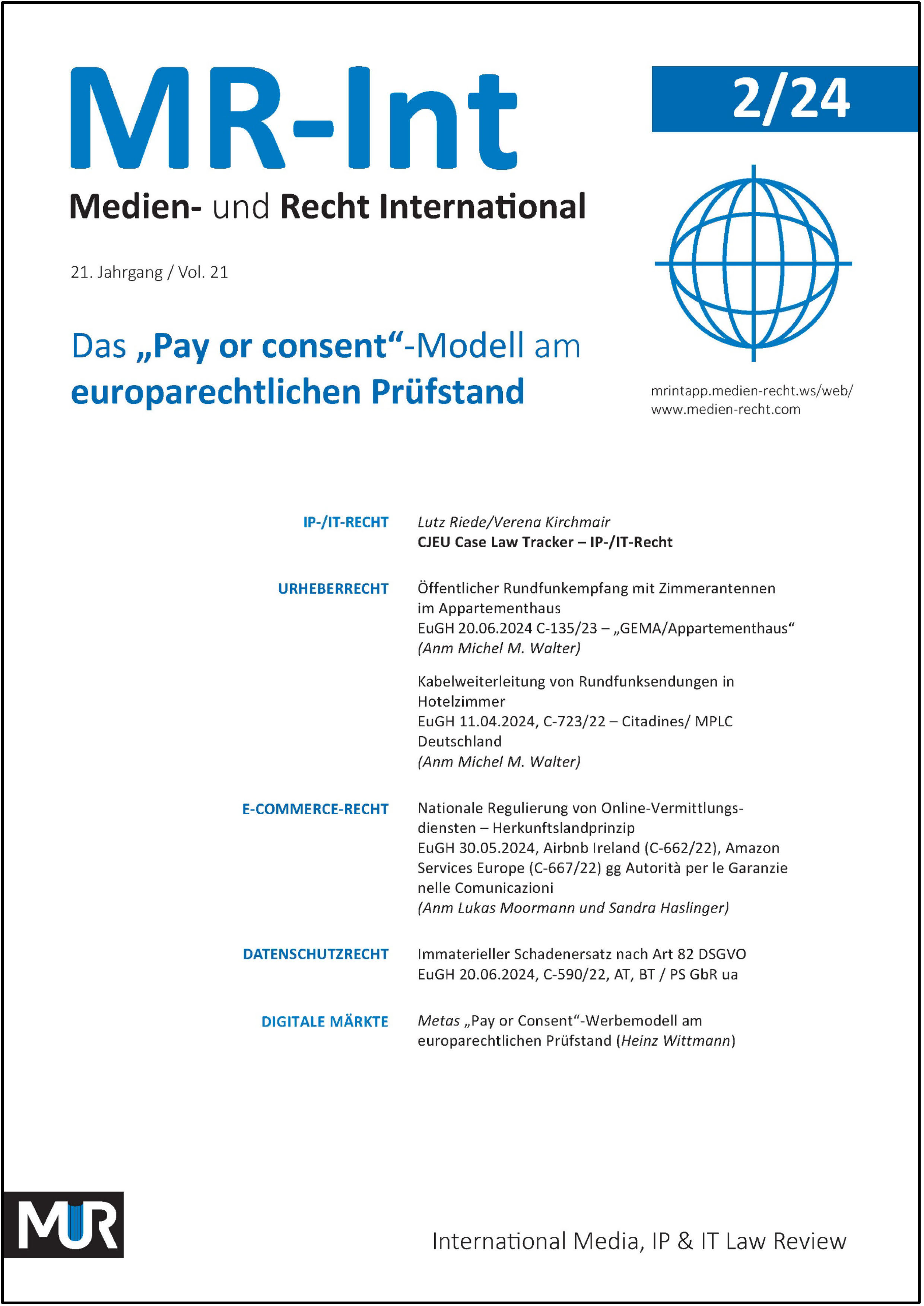 MRInt 2024-2 Cover MRInt 2024-2 Cover