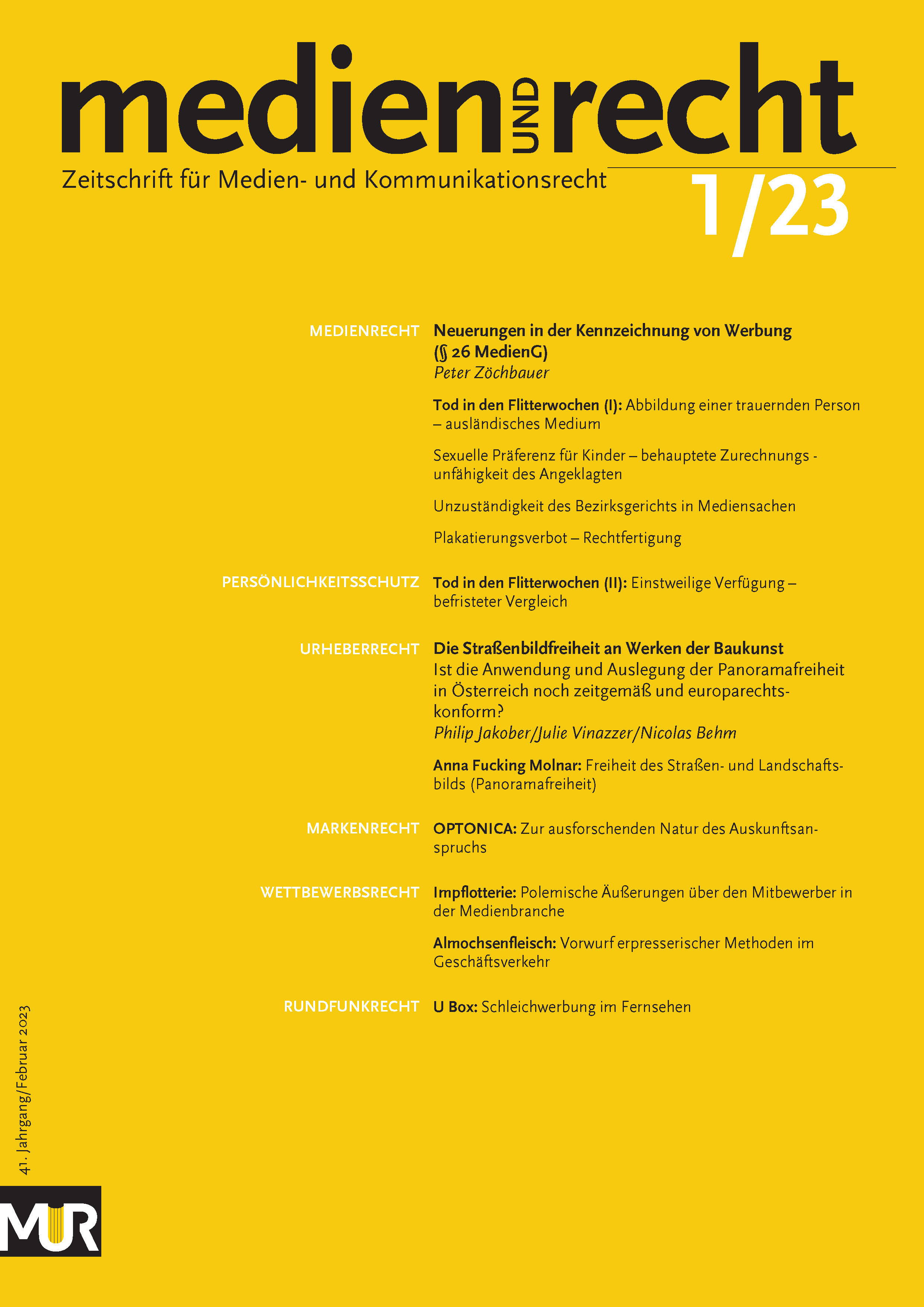 MR 1-23 Cover