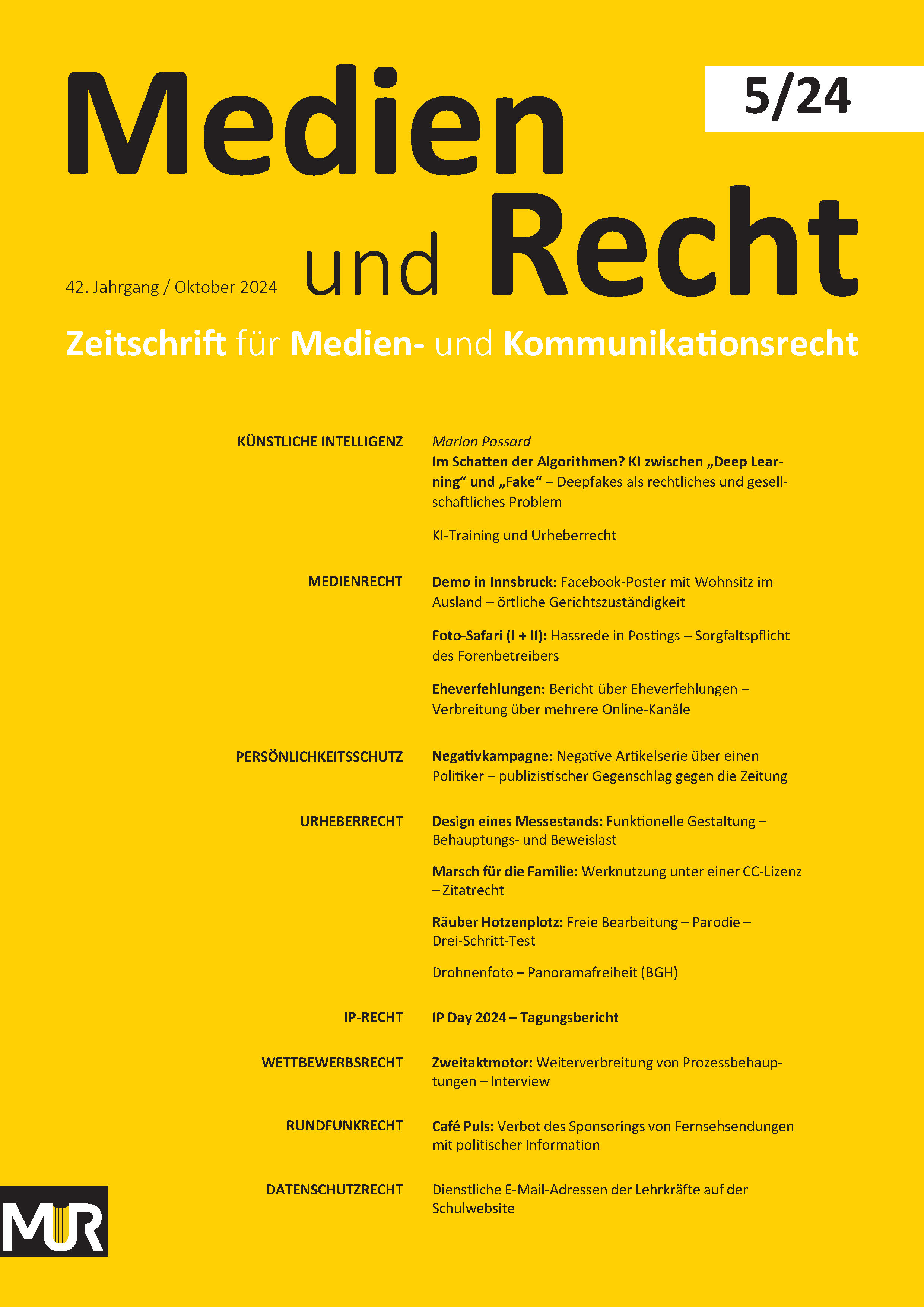 MR 2024-5 Cover